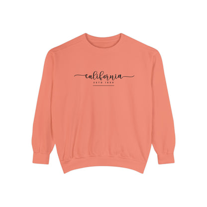 California Dreaming - Women's Comfort Colors Sweatshirt - West Coast Vibes- Eddy and Rita