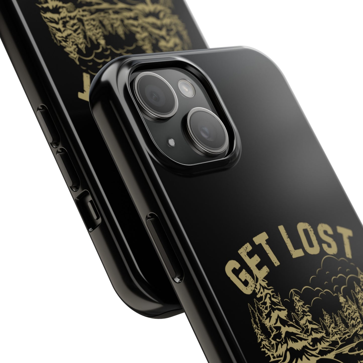 Eddy and Rita "Get Lost" Tough Phone Case - Premium Protective Case with Outdoor Scene for Adventure Seekers