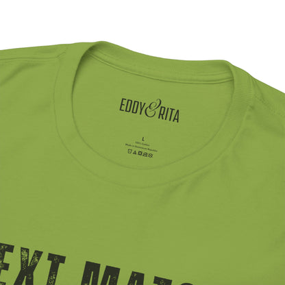 Eddy and Rita Unisex Heavy Cotton T-Shirt - "Next Match Same Place Pickleball Champ" Graphic Tee