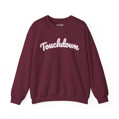 Women's Heavy Blend Sweatshirt – "Touchdown" Sports-Inspired Graphic Sweatshirt