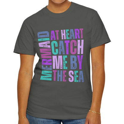 Mermaid at Heart Comfort Colors Women's T-Shirt - Eddy and Rita