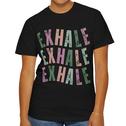 Exhale Bliss Women's Comfort Colors Tee - Eddy and Rita