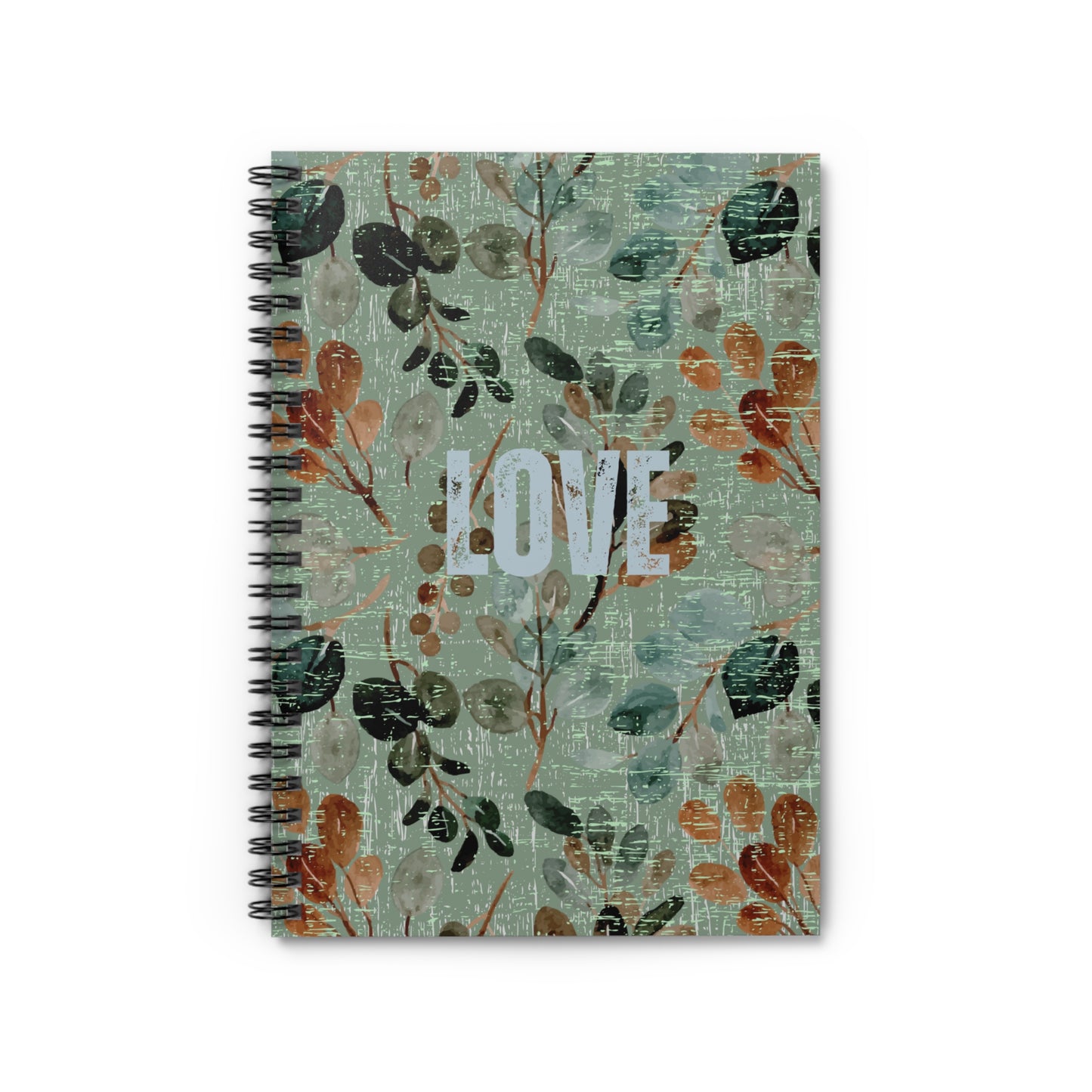 Love in Bloom: Ruled Spiral Notebook for Heartfelt Reflections - Eddy and Rita