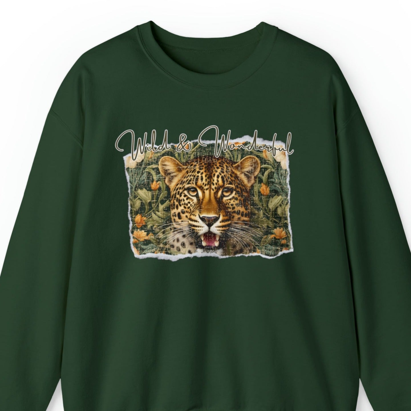 Wild and Wonderful Cheetah Women's Sweatshirt - Eddy and Rita