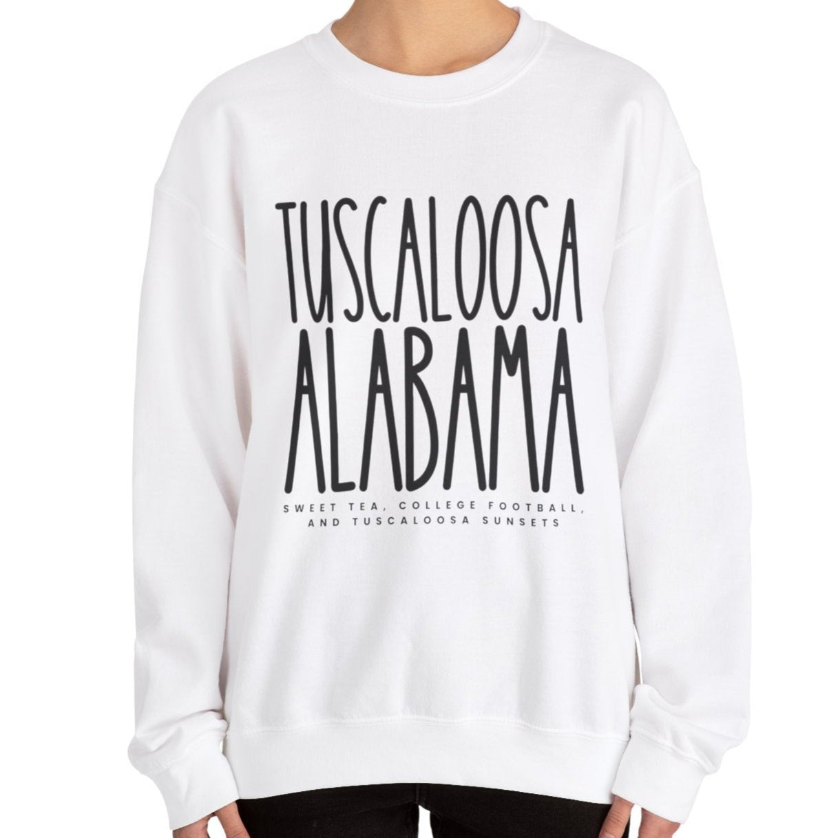 Tuscaloosa Alabama Women's Sweatshirt: Cozy Comfort with Hometown Pride - Eddy and Rita