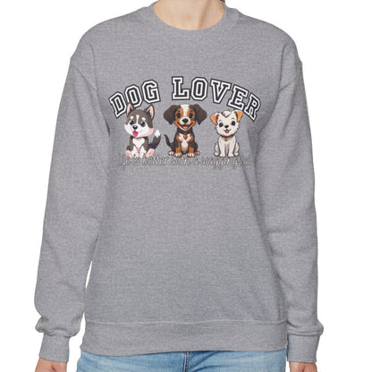 Dog Lover's Delight: Life is Better with a Wagging Tail Women's Sweatshirt