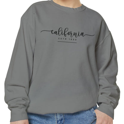 California Dreaming - Women's Comfort Colors Sweatshirt - West Coast Vibes- Eddy and Rita