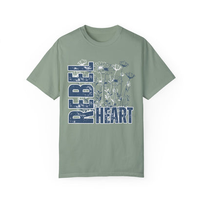 Wildflower Rebel Heart Women's Comfort Colors T-Shirt - Eddy and Rita