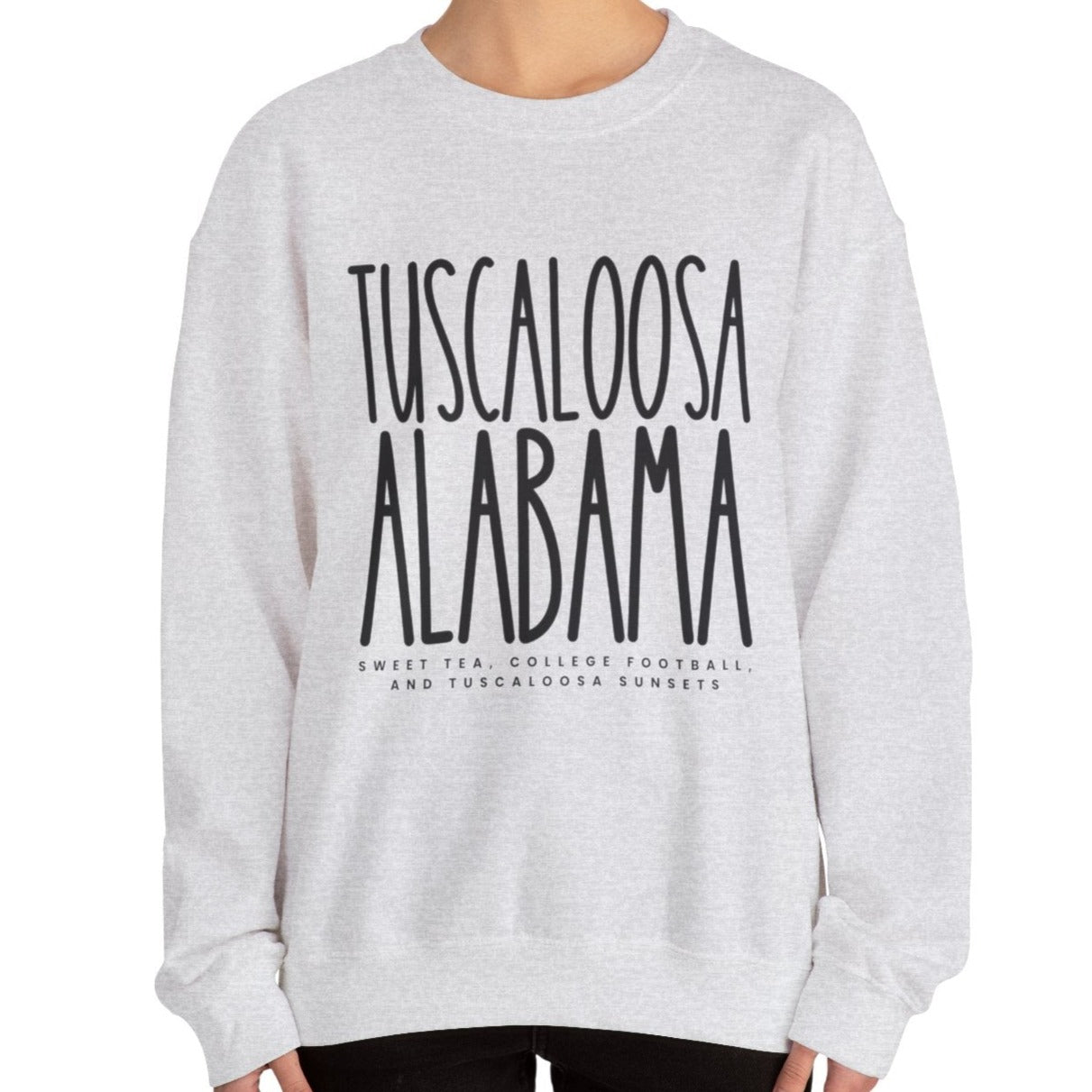 Tuscaloosa Alabama Women's Sweatshirt: Cozy Comfort with Hometown Pride - Eddy and Rita