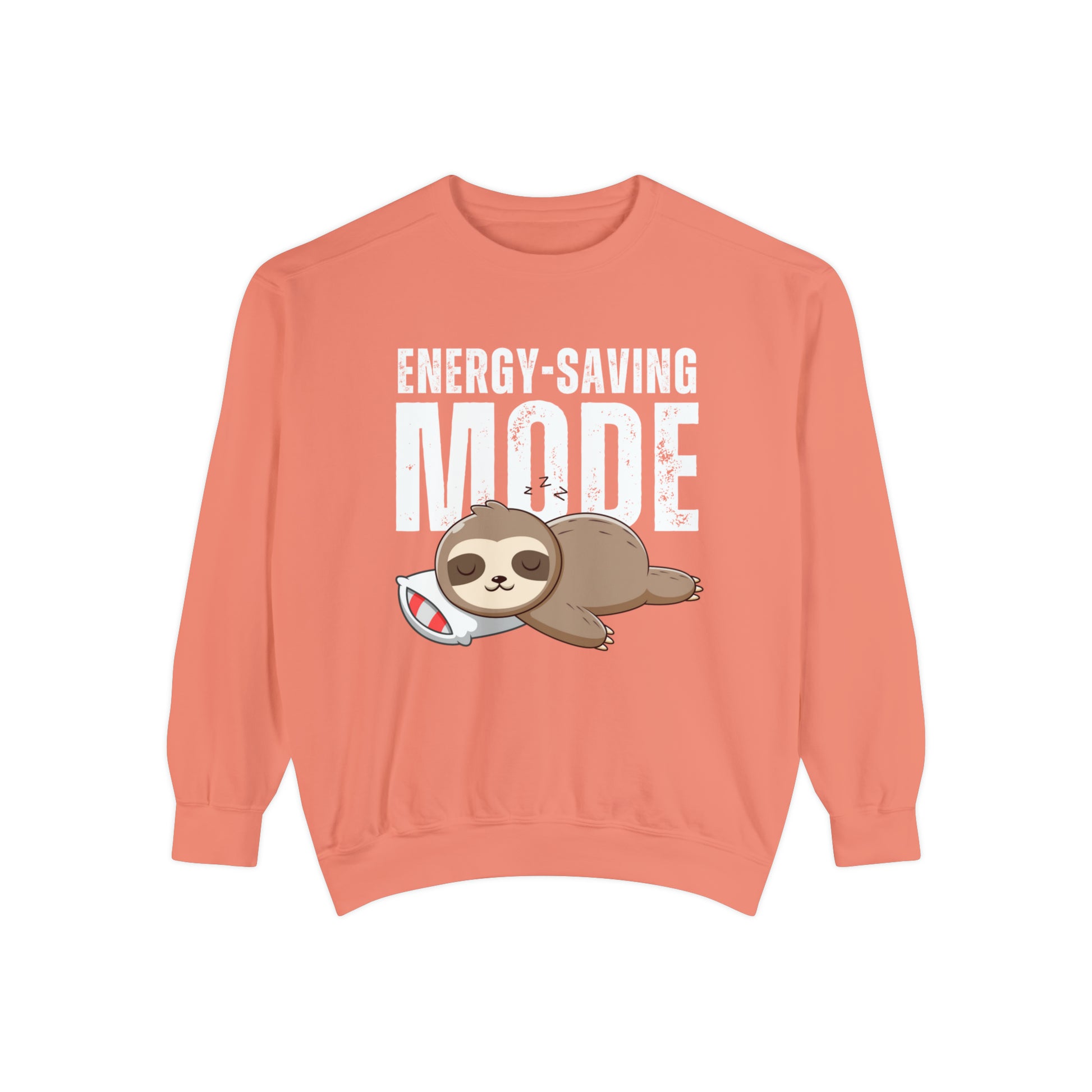 Women's Comfort Colors Sweatshirt with Energy-Saving Mode - Stay Cozy - Eddy and Rita