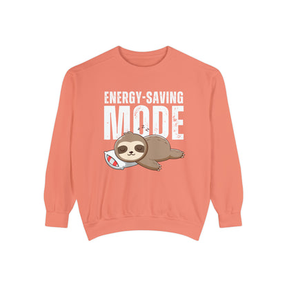 Women's Comfort Colors Sweatshirt with Energy-Saving Mode - Stay Cozy - Eddy and Rita