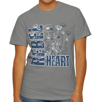 Wildflower Rebel Heart Women's Comfort Colors T-Shirt - Eddy and Rita