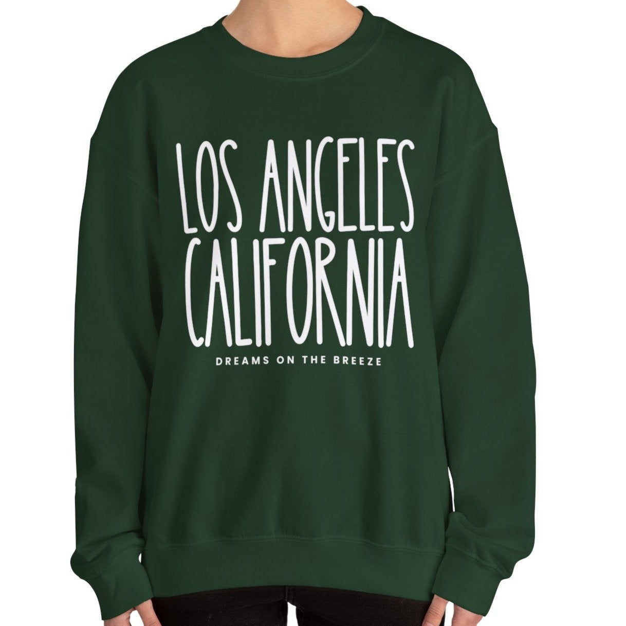 Los Angeles California Vibes: Women's Sweatshirt for West Coast Style - Eddy and Rita