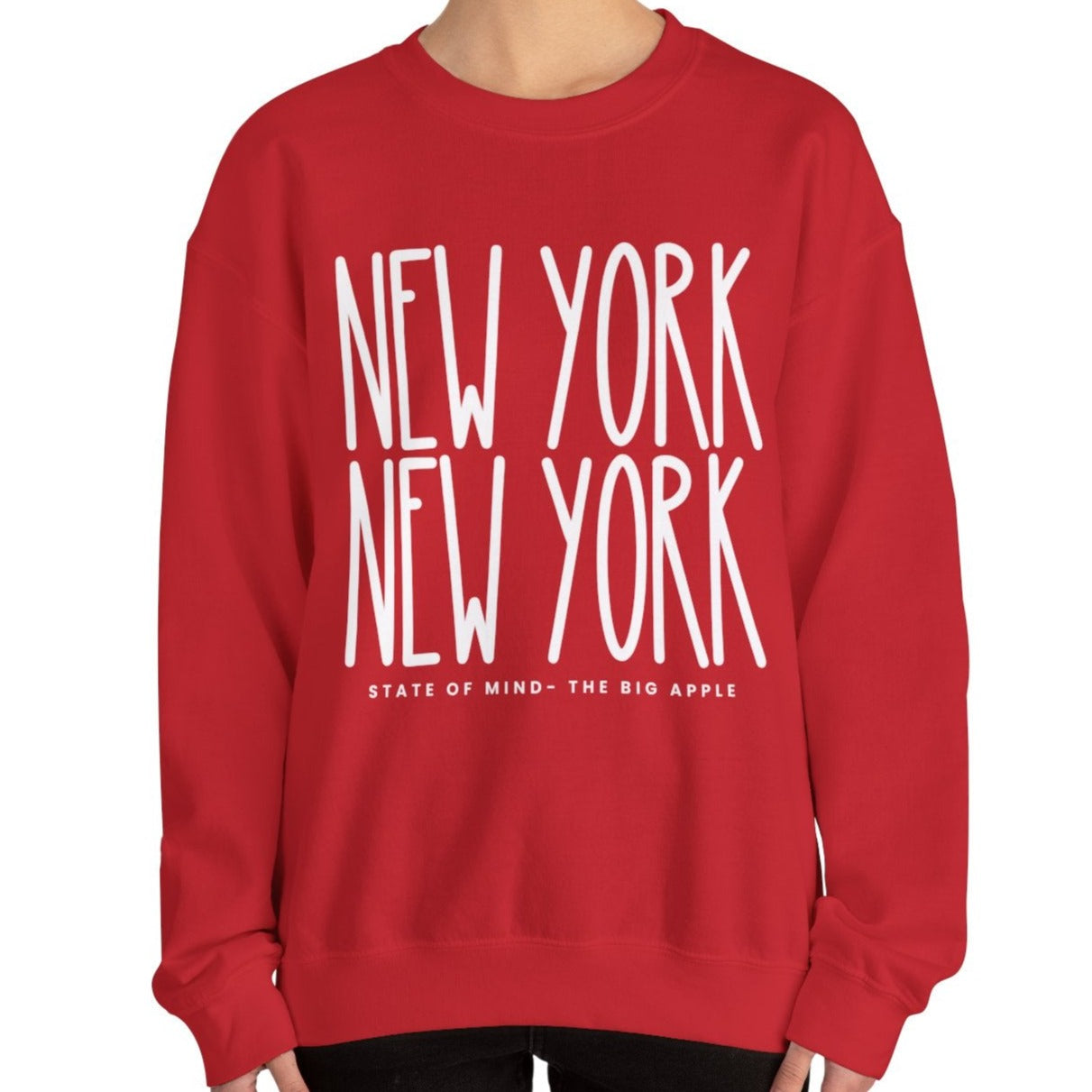 New York New York Chic: Women's Sweatshirt for Urban Style and Cozy Comfort - Eddy and Rita