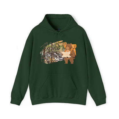 Women's Hoodie: 'Explore, Dream, Discover' - Cozy Comfort for Stylish Adventurers! - Eddy and Rita