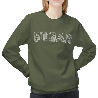 Women's Midweight Sweatshirt - "Sugar" Graphic Pullover