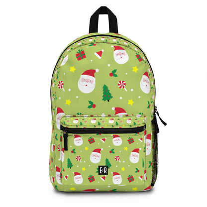 Christmas Backpack – Bright Santa Design | Fun and Festive Holiday Bag for All Your Essentials