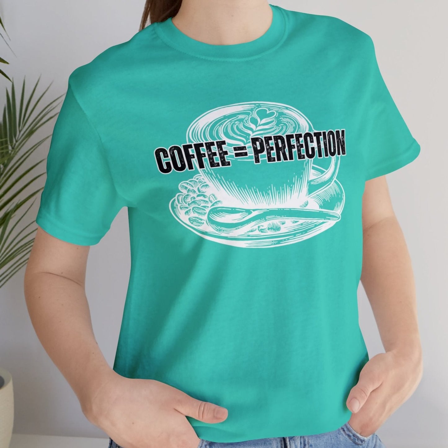 Coffee Perfection Women's Bella Canvas T-Shirt - Eddy and Rita