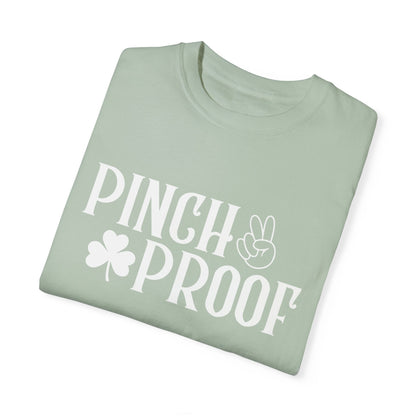 Unisex Garment-Dyed T-Shirt - "Pinch Proof" St. Patrick's Day Tee