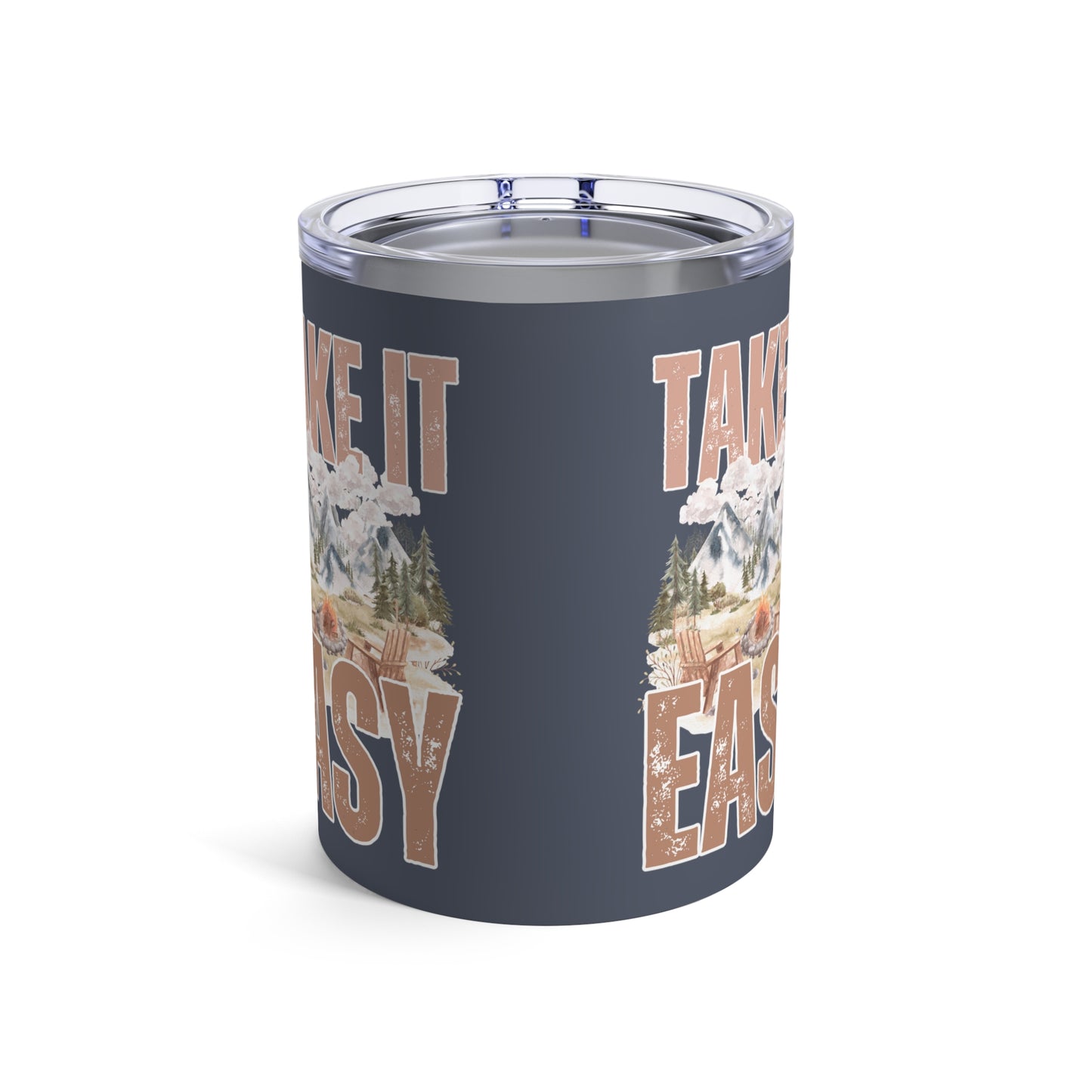 Take It Easy Stainless Steel 10-Ounce Tumbler - Eddy and Rita