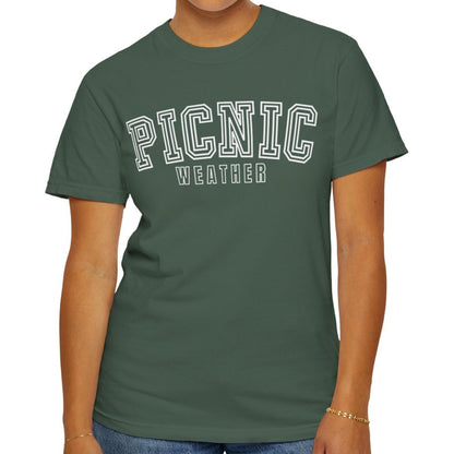 Picnic Weather Comfort Colors Women's T-Shirt - Eddy and Rita