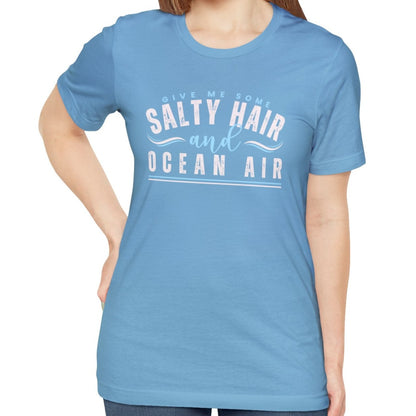 Salty Hair and Ocean Air Women's Bella Canvas T-Shirt