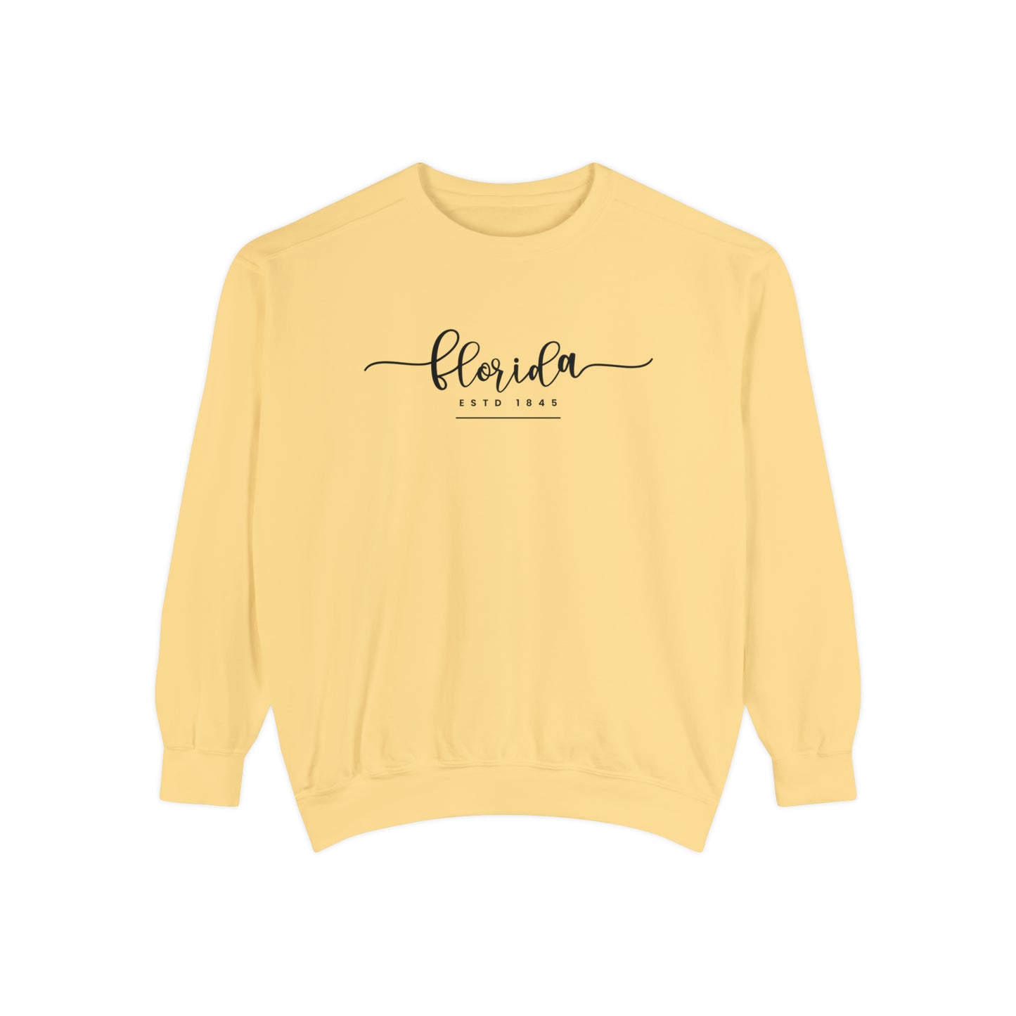 Comfort Colors Women's Sweatshirt - Florida Sunshine Pullover - Eddy and Rita