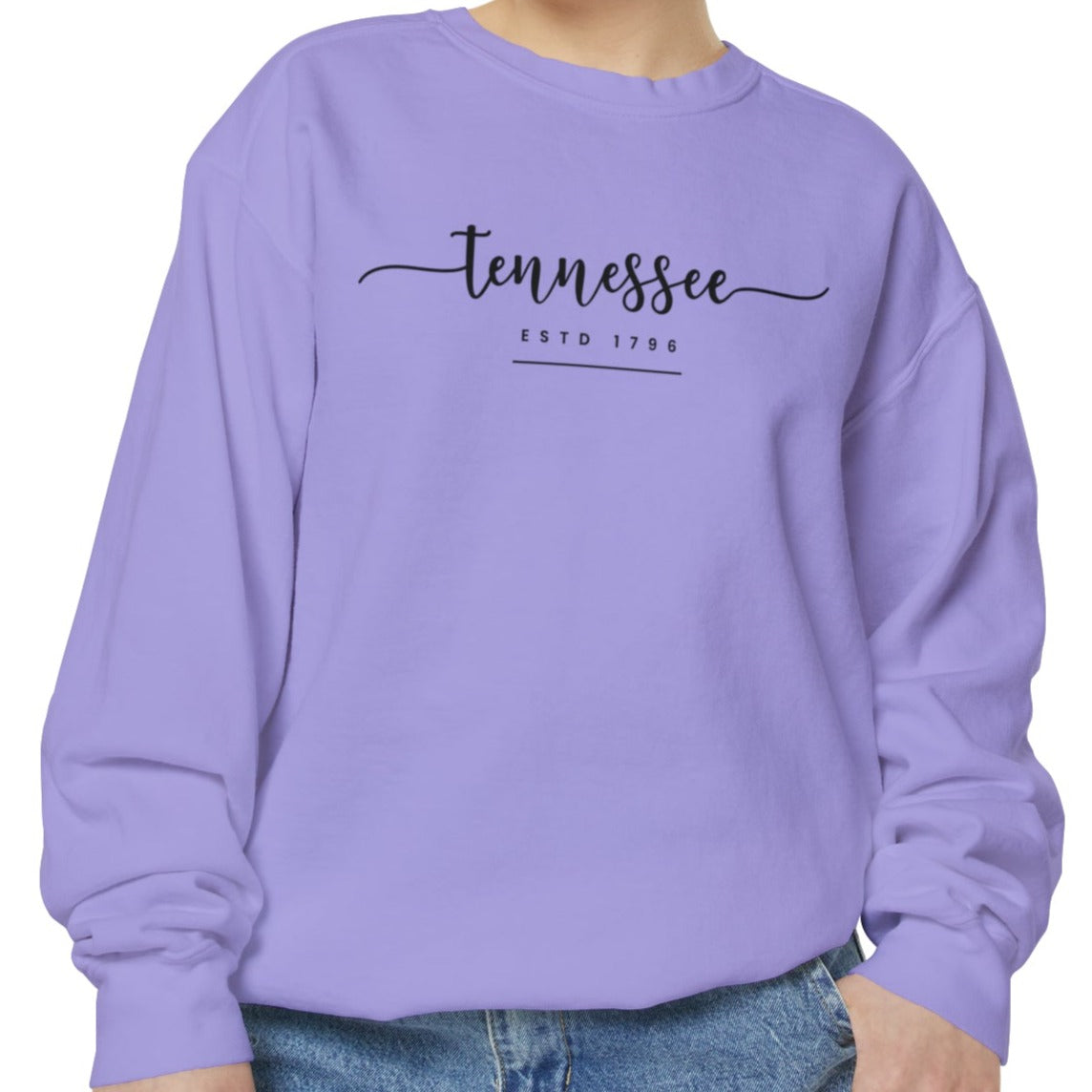 Tennessee Pride Cozy Comfort Colors Women's Sweatshirt - Eddy and Rita