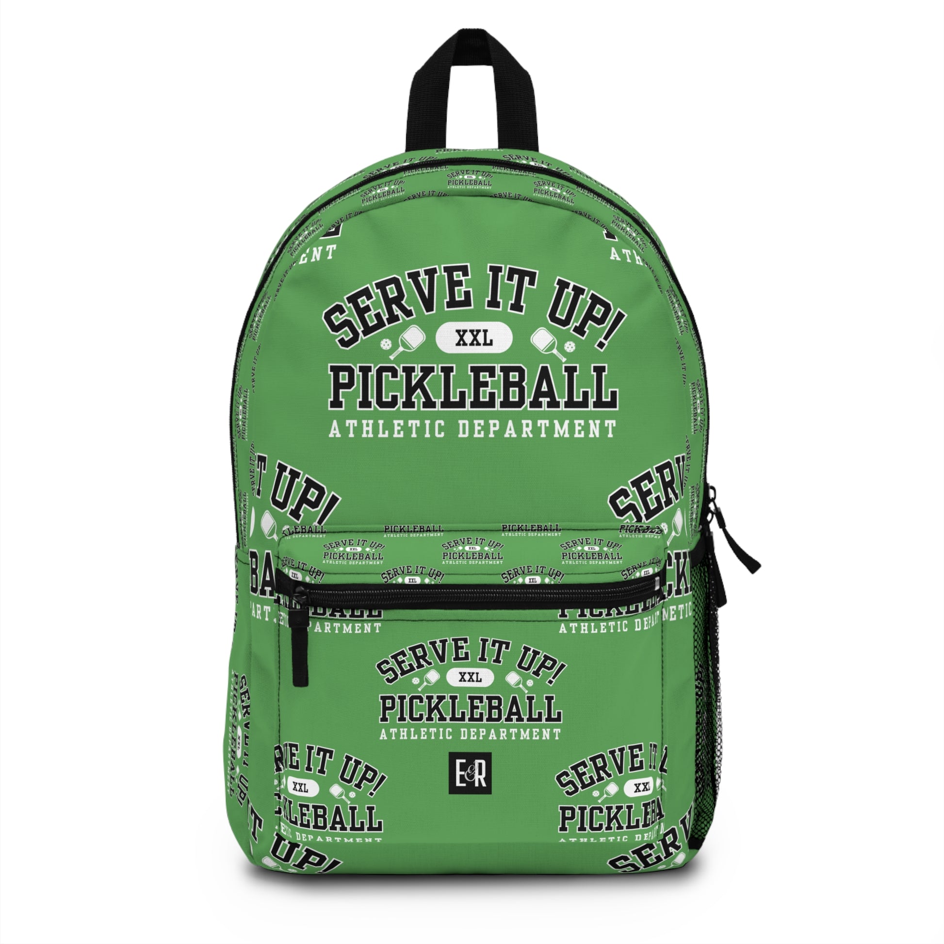 Eddy and Rita Women's "Serve It Up - XXL - Pickleball Athletic Department" Backpack - Premium Designer Bag for Stylish Moms, Nurses, and Pickleball Enthusiasts