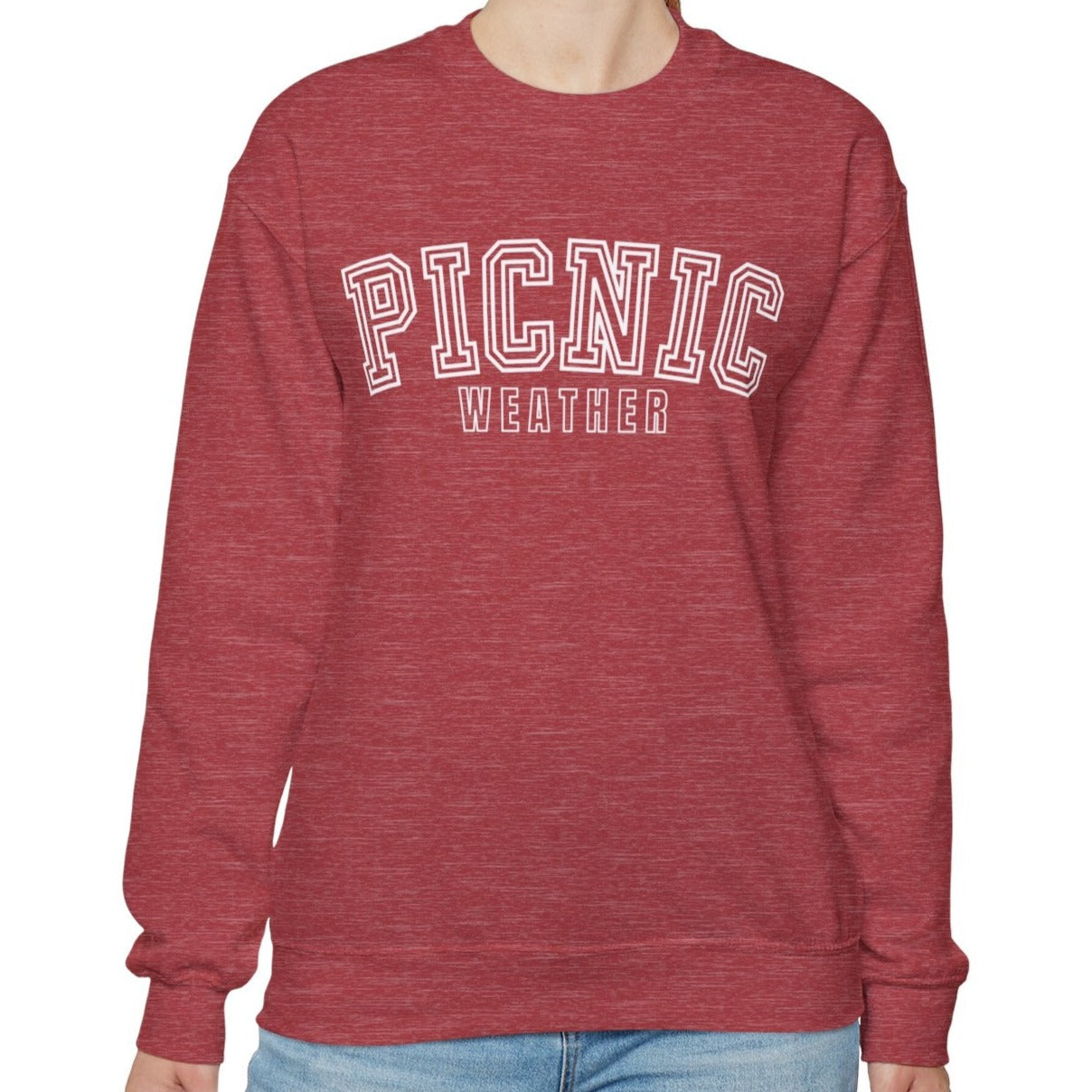 Picnic Weather Women's Cozy Sweatshirt - Eddy and Rita