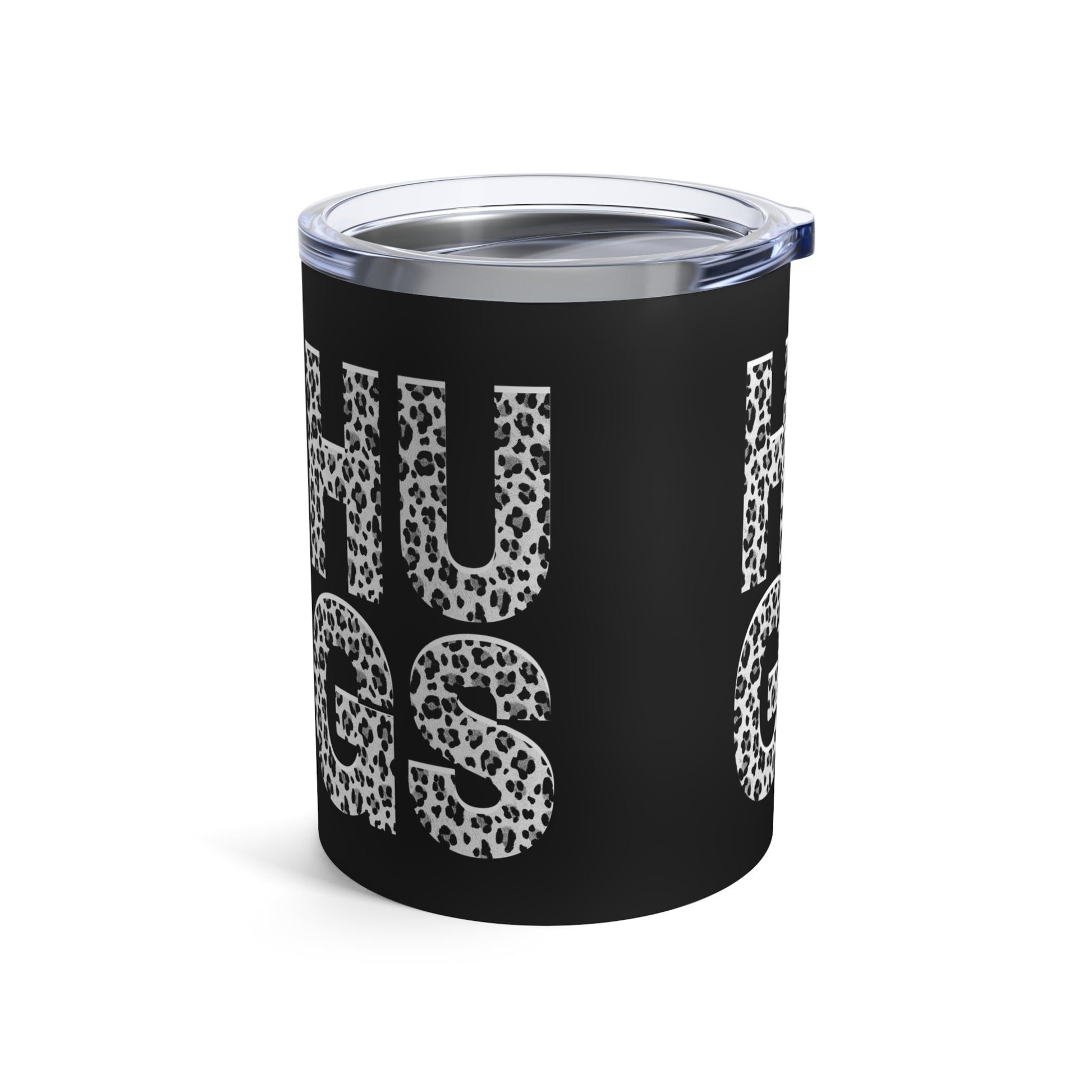 Leopard Print Hugs 10oz Tumbler - Eddy and Rita