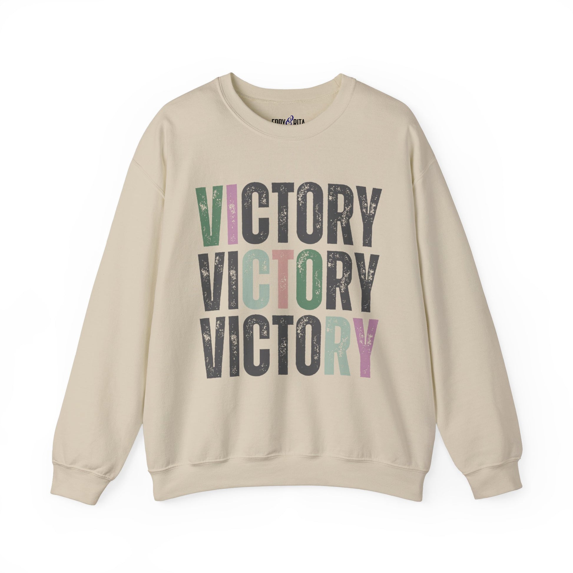 Victory Vibes Women's Comfort Sweatshirt - Eddy and Rita