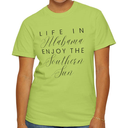 Life in Alabama Women's Comfort Colors T-Shirt - Eddy and Rita