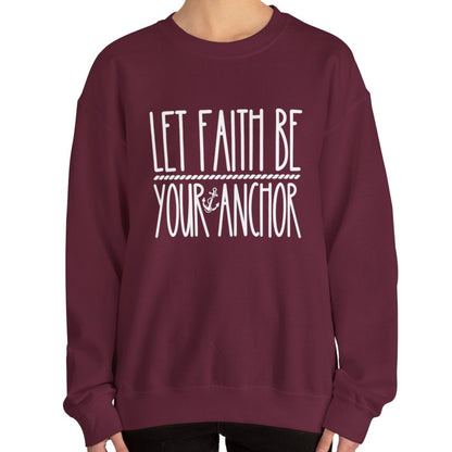 Let Faith Be: Women's Empowerment Sweatshirt for Inspirational Style - Eddy and Rita