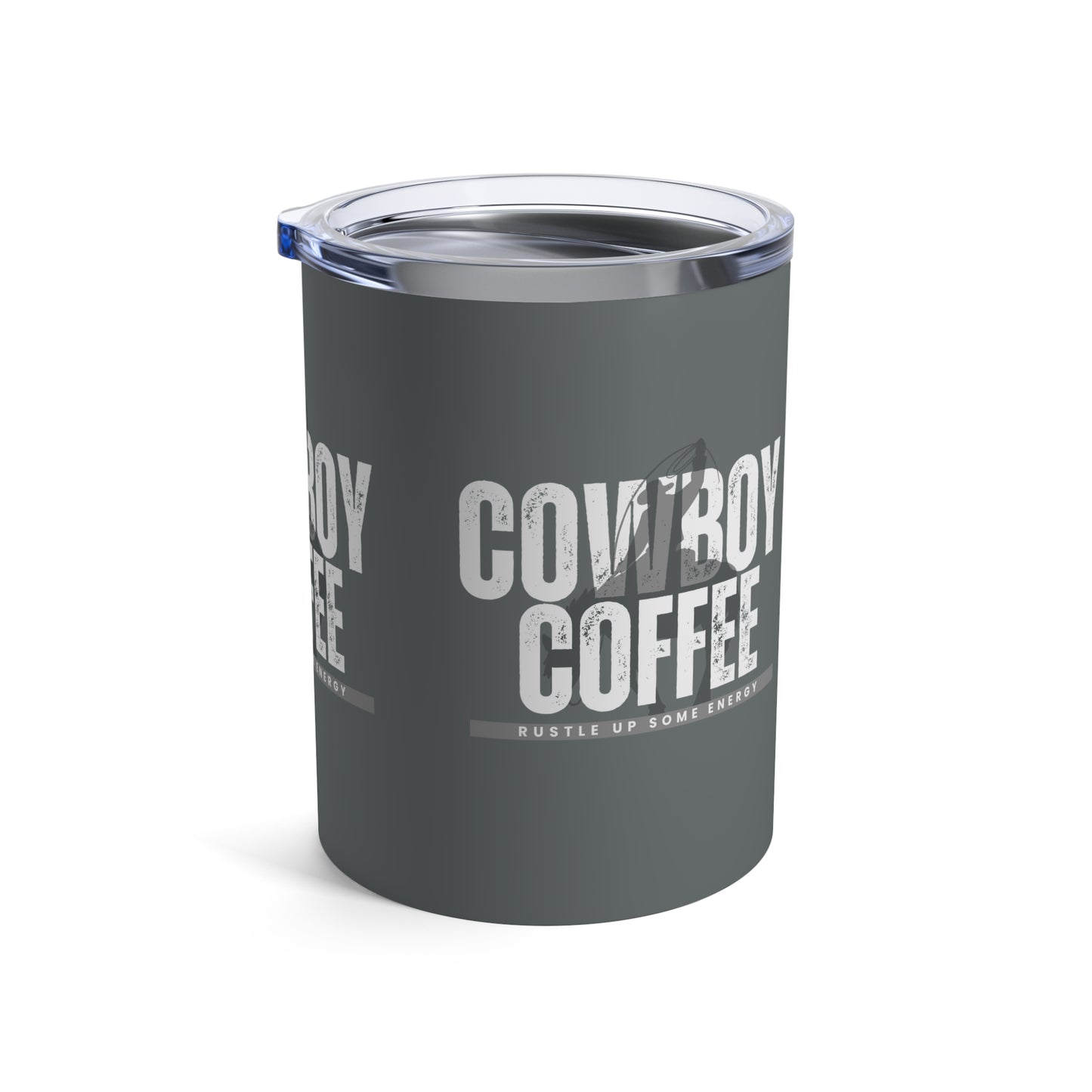 Cowboy Coffee - 10oz Stainless Tumbler - Eddy and Rita