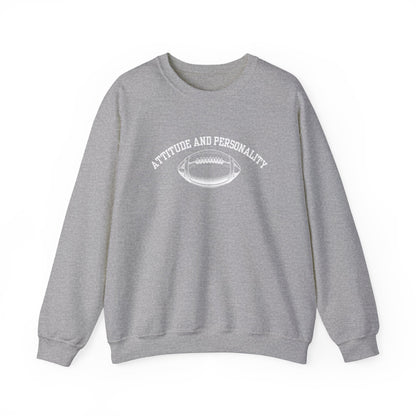 Attitude and Personality Men's Sweatshirt: Define Your Style with Confident Comfort - Eddy and Rita