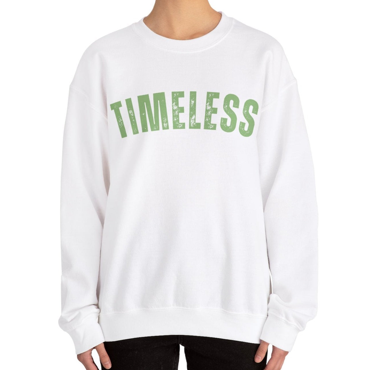 Women's Heavy Sweatshirt - "Timeless" Graphic Pullover