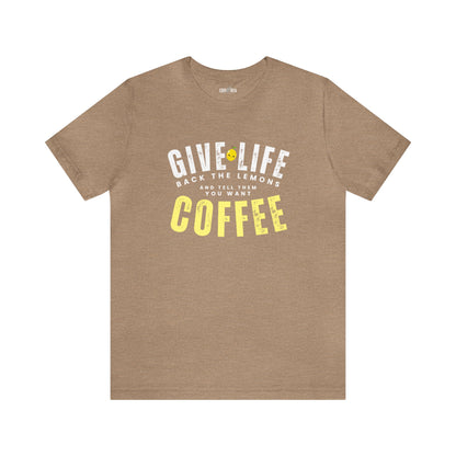 Give Life Back the Lemons Women's Bella Canvas T-Shirt