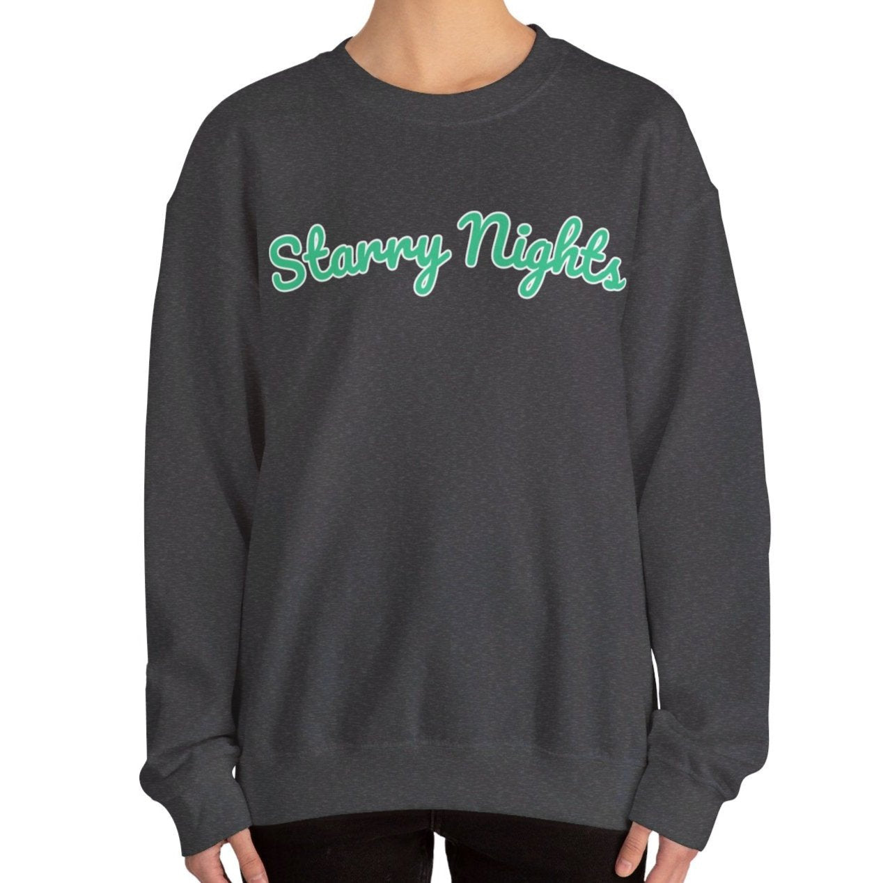 Women's Heavy Blend Sweatshirt – "Starry Nights" Cozy and Stylish Graphic Sweatshirt