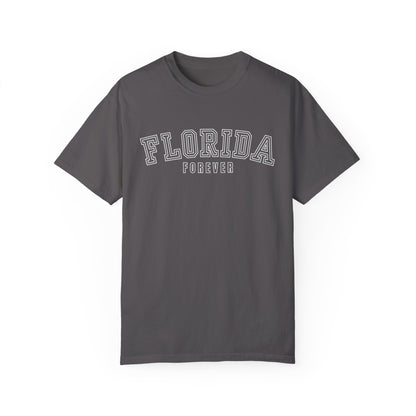 Eddy and Rita Women's Comfort Colors T-Shirt - "Florida Forever" Graphic Tee for Florida Lovers