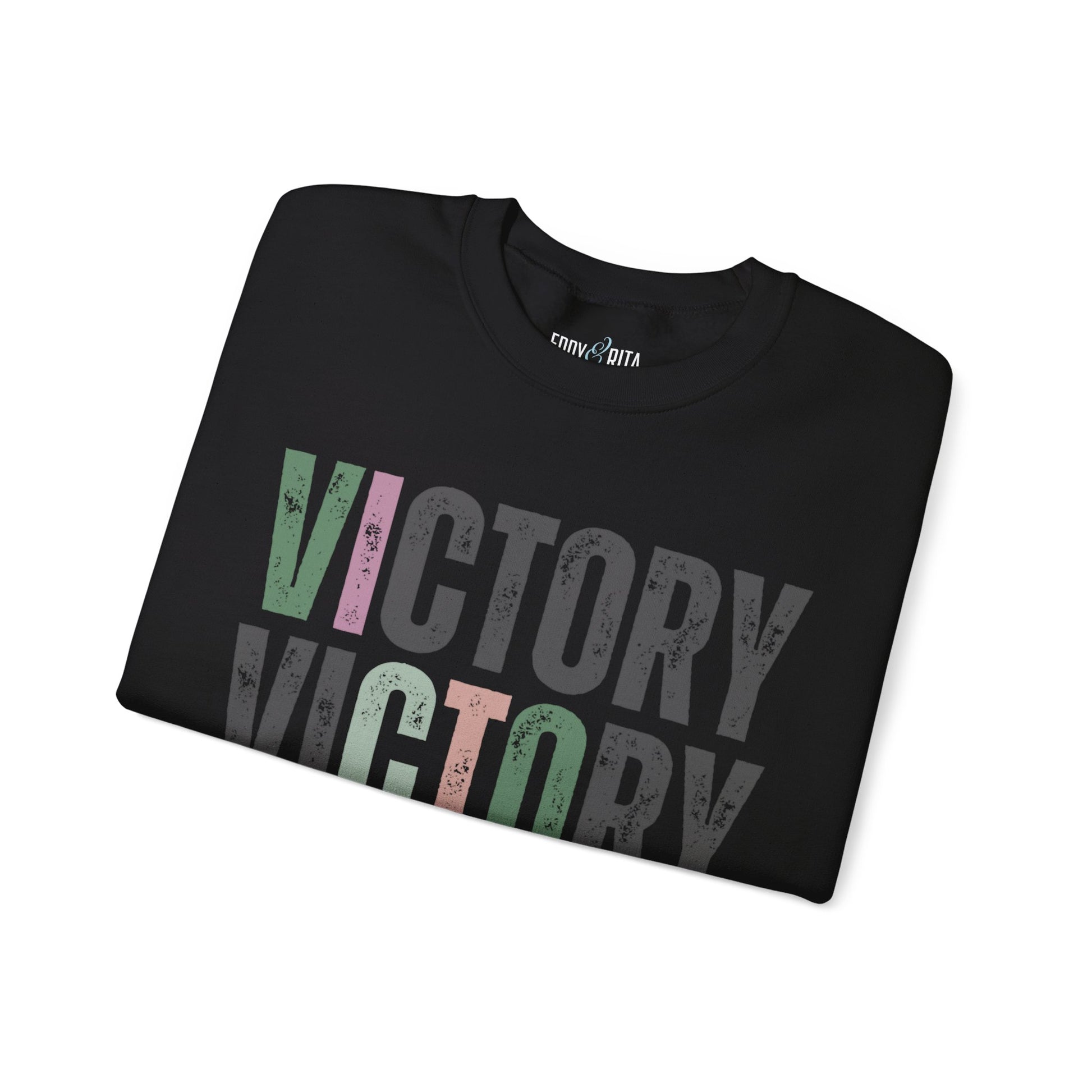 Victory Vibes Women's Comfort Sweatshirt - Eddy and Rita