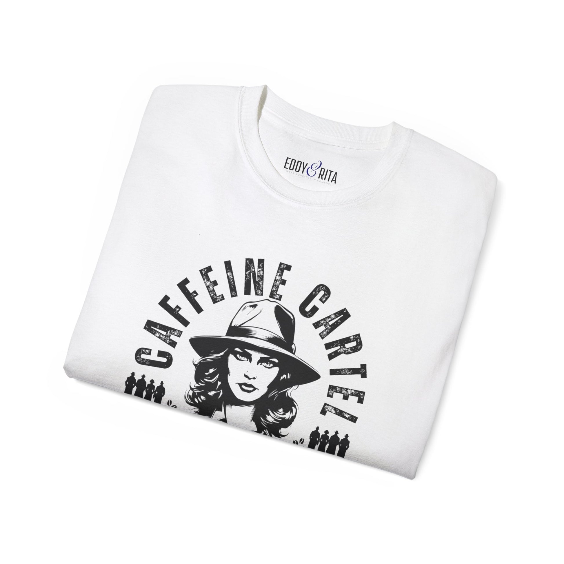 Caffeine Cartel Women's Cotton T-Shirt - Eddy and Rita