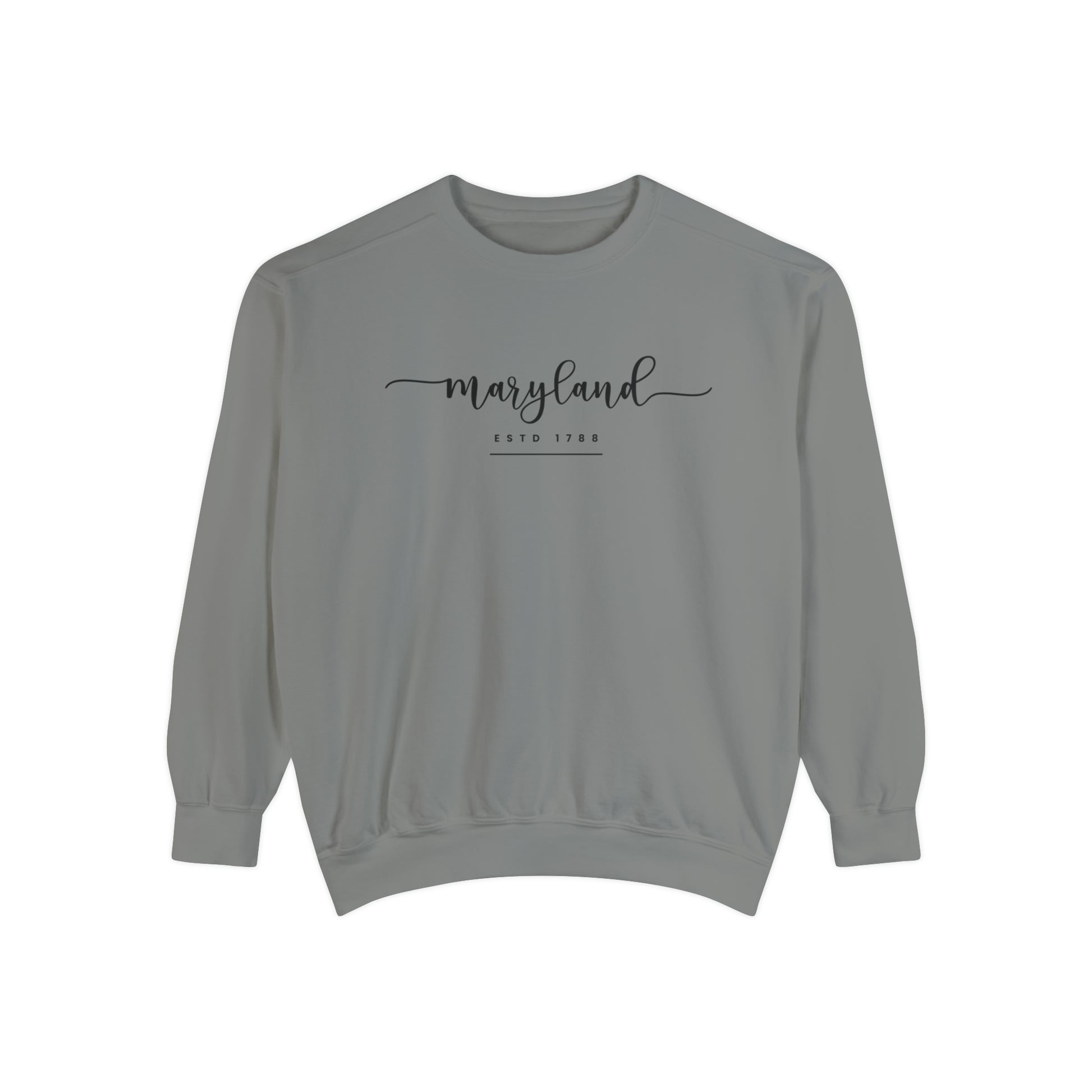 Cozy Comfort Colors Women's Sweatshirt Maryland-Inspired Chic - Eddy and Rita