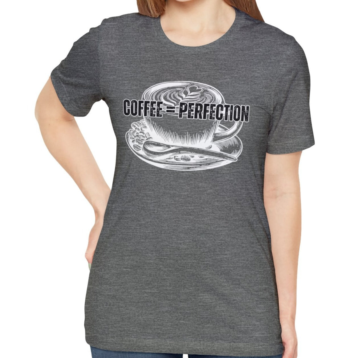 Coffee Perfection Women's Bella Canvas T-Shirt - Eddy and Rita