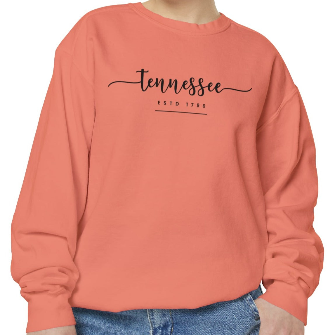 Tennessee Pride Cozy Comfort Colors Women's Sweatshirt - Eddy and Rita