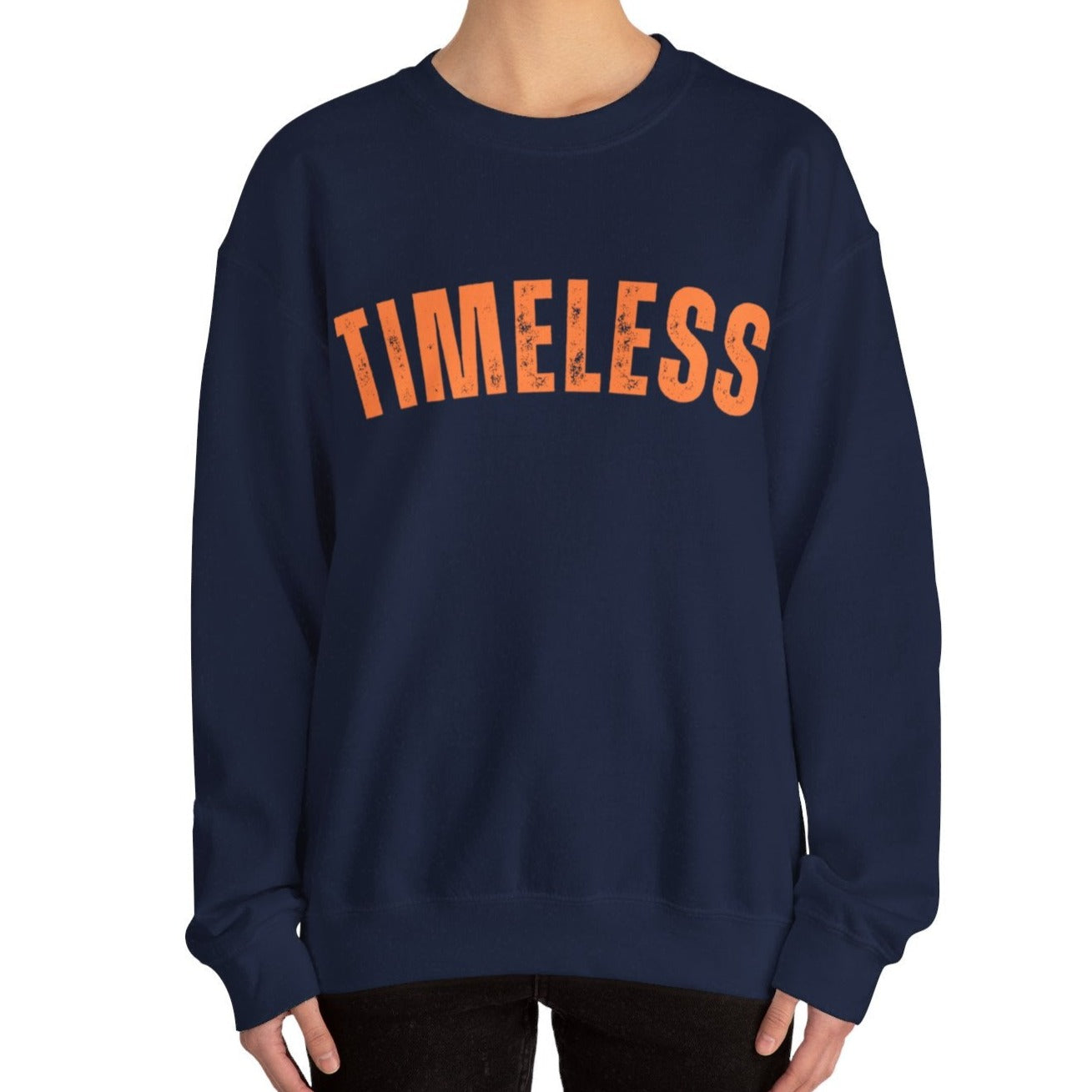 Women's Heavy Sweatshirt - "Timeless" Graphic Pullover