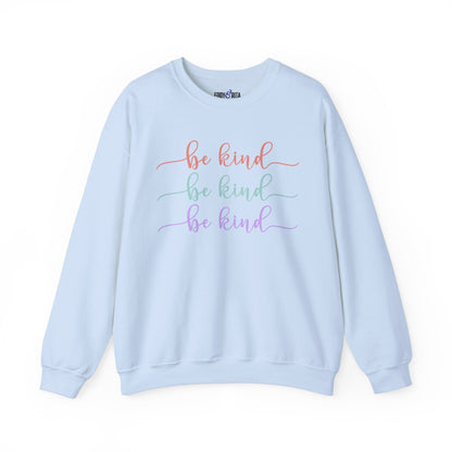 Be Kind: Women's Comfort Sweatshirt for Positive Vibes and Stylish Warmth - Eddy and Rita