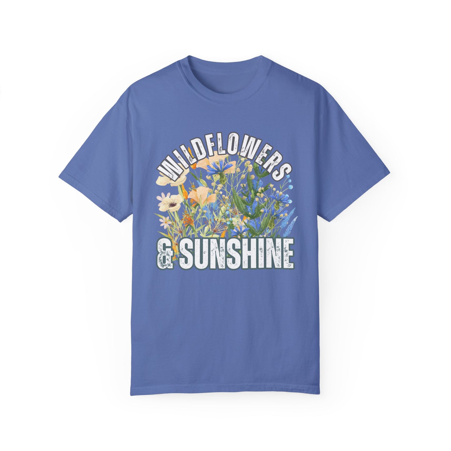 Wildflowers & Sunshine Tee - Women's Comfort Colors Short Sleeve T-shirt