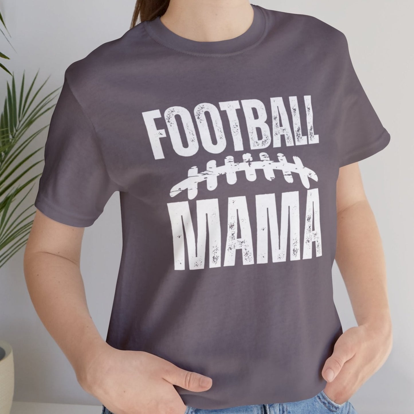 Football Mama Women's Bella Canvas T-shirt - Eddy and Rita