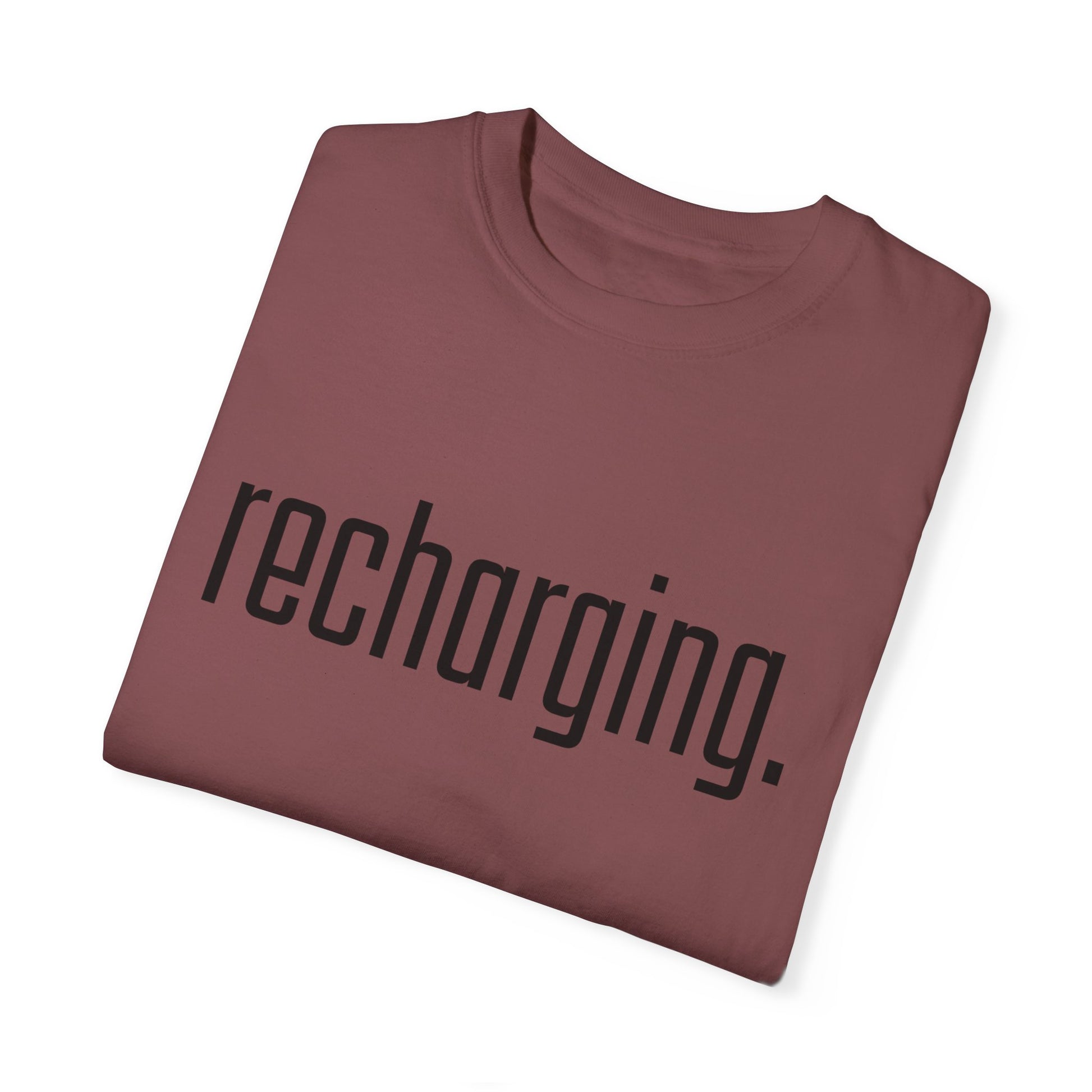 Recharging Women's Comfort Colors T-Shirt - Eddy and Rita